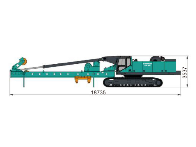Фото №3: Роторная буровая установка SUNWARD SWDM450V