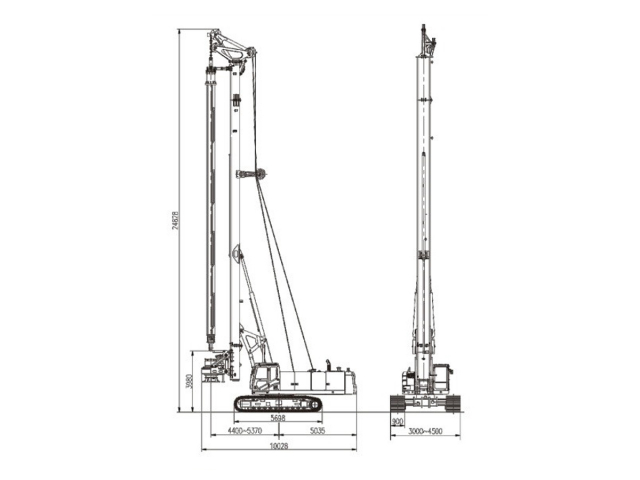 Фото №2: Роторная буровая установка SUNWARD SWDM300H