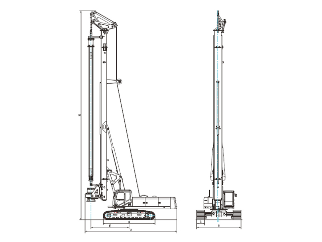 Фото №3: Роторная буровая установка SUNWARD SWDM300