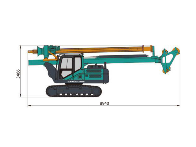 Фото №3: Роторная буровая установка SUNWARD SWDM80